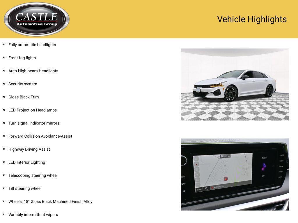 used 2024 Kia K5 car, priced at $25,122
