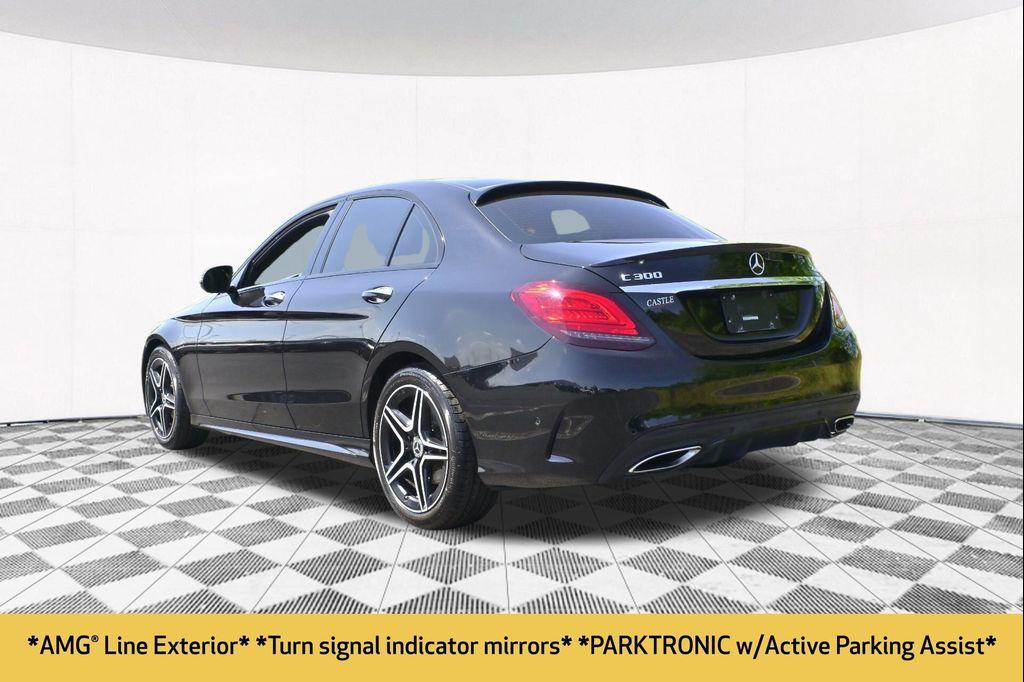 used 2021 Mercedes-Benz C-Class car, priced at $25,999