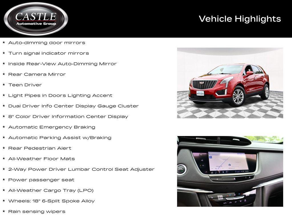 used 2020 Cadillac XT5 car, priced at $27,875