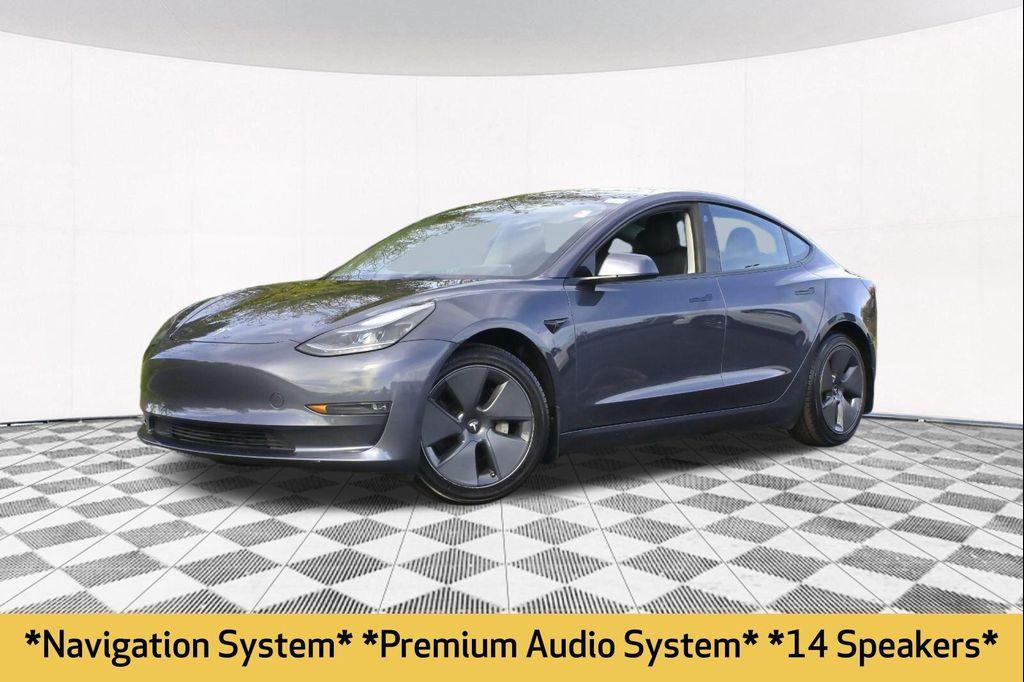 used 2022 Tesla Model 3 car, priced at $23,908