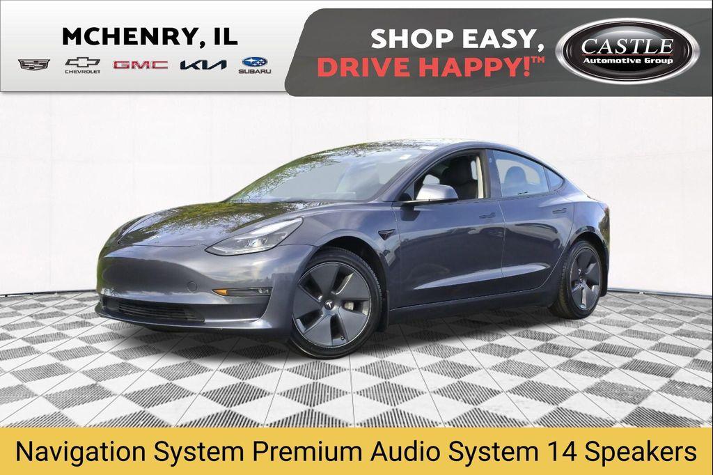 used 2022 Tesla Model 3 car, priced at $23,908