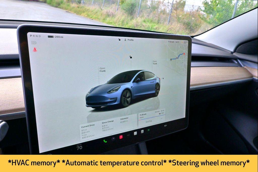 used 2022 Tesla Model 3 car, priced at $23,908