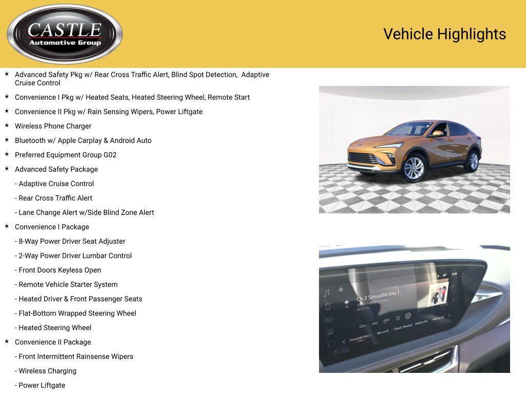 used 2024 Buick Envista car, priced at $23,785