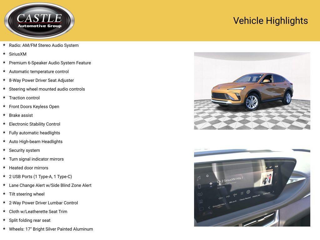 used 2024 Buick Envista car, priced at $23,785