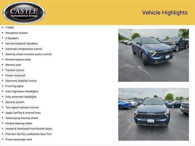 used 2025 Kia Sportage car, priced at $39,999
