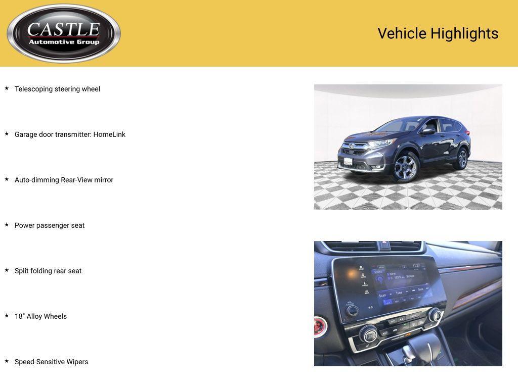 used 2017 Honda CR-V car, priced at $12,758