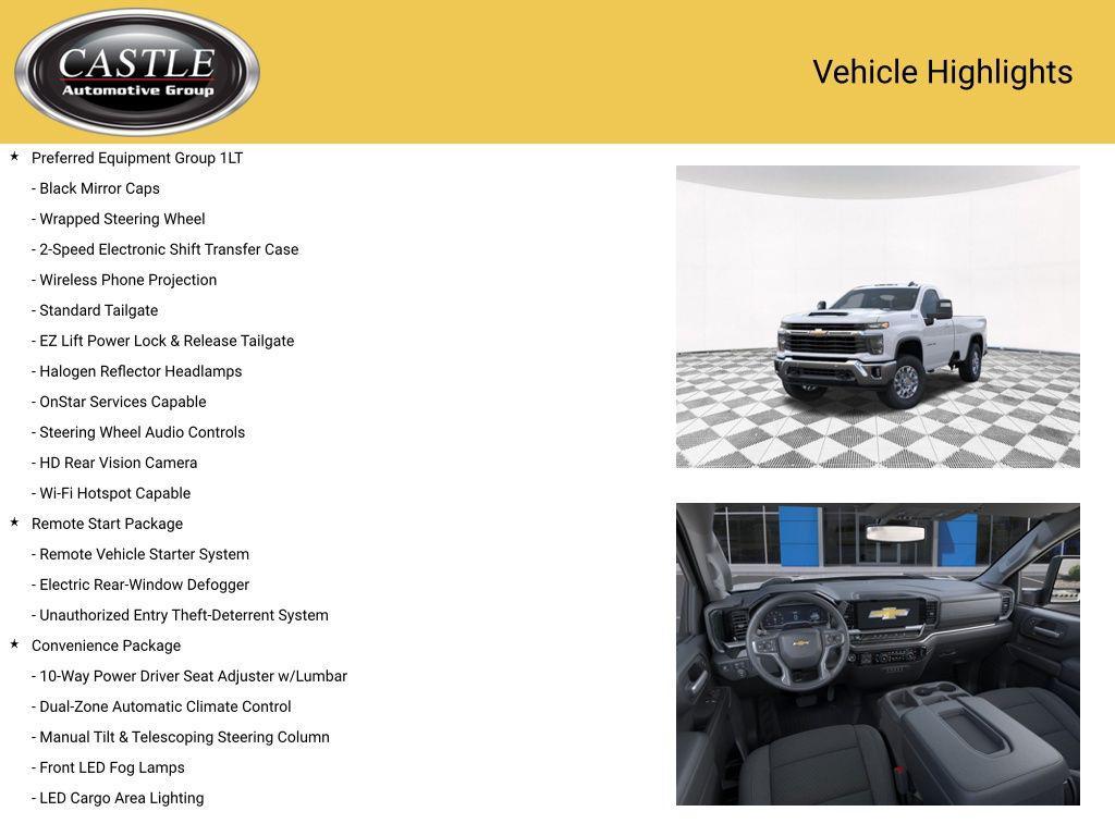 new 2025 Chevrolet Silverado 2500 car, priced at $54,380