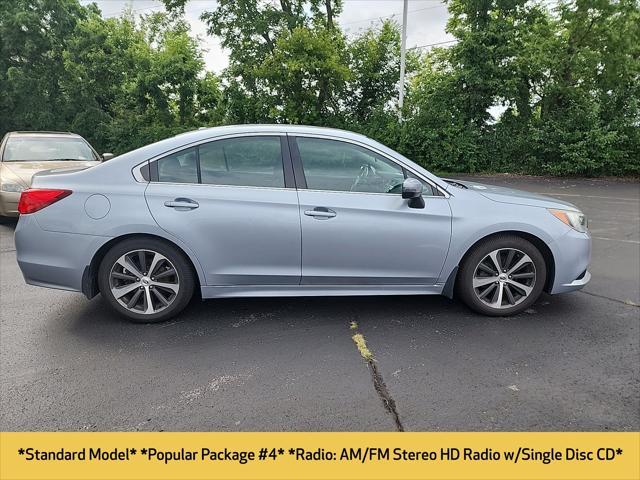 used 2015 Subaru Legacy car, priced at $12,695