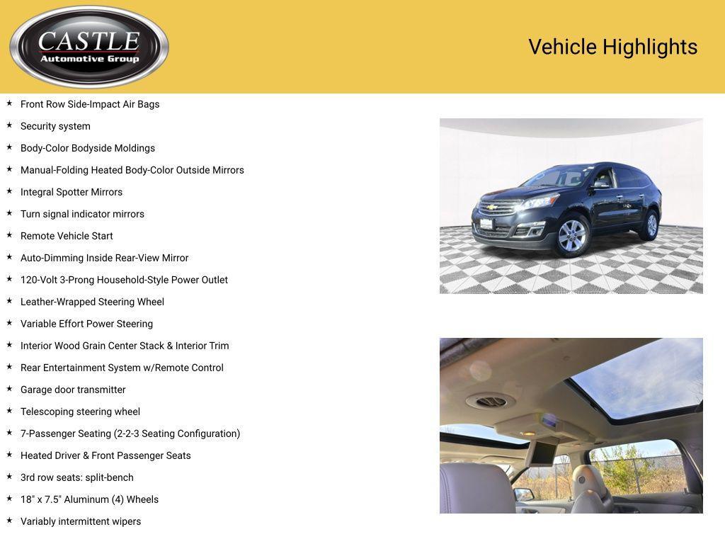 used 2014 Chevrolet Traverse car, priced at $6,833