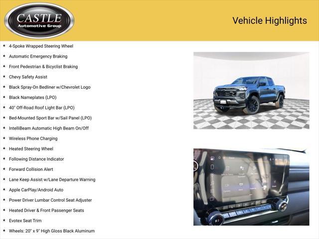 new 2025 Chevrolet Colorado car, priced at $48,540
