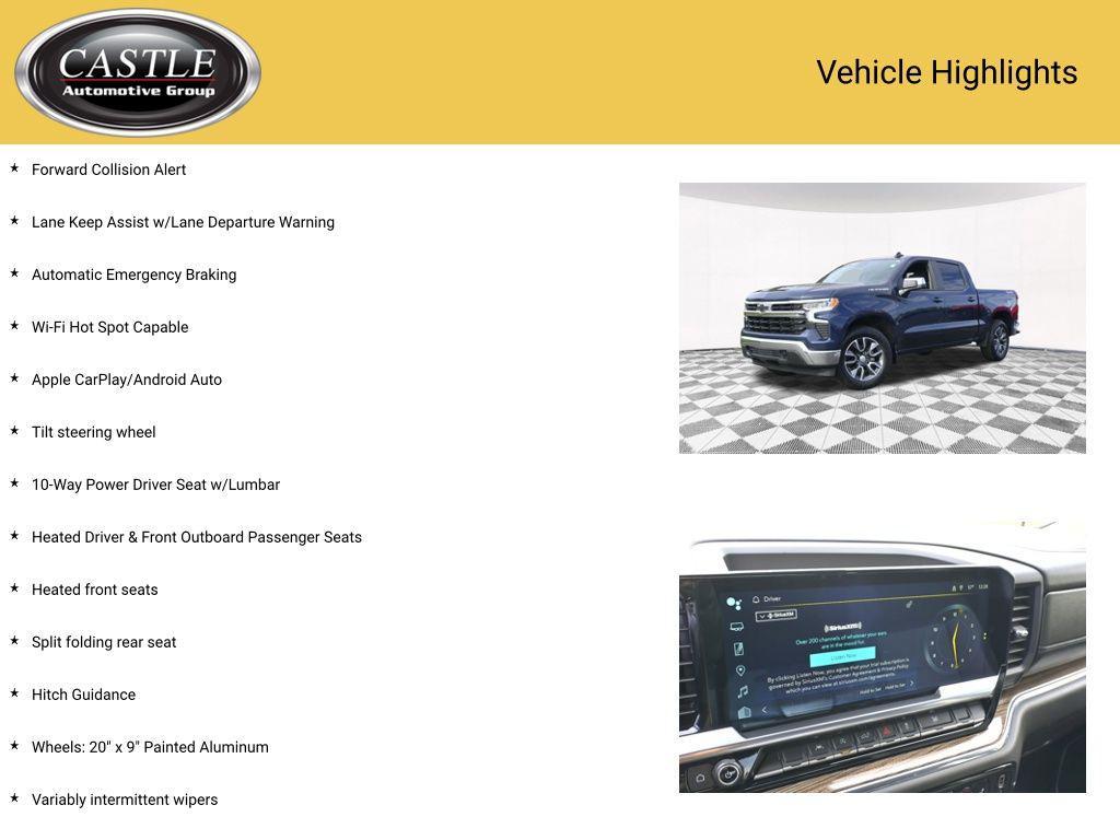 used 2023 Chevrolet Silverado 1500 car, priced at $34,412