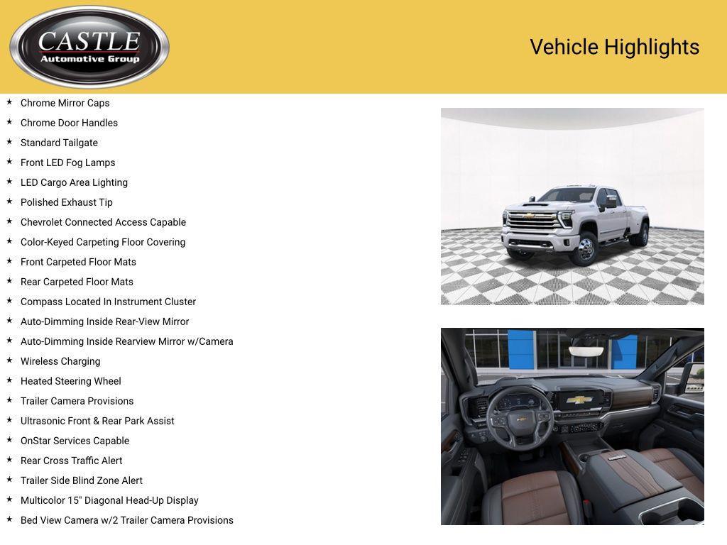 new 2025 Chevrolet Silverado 3500 car, priced at $86,235