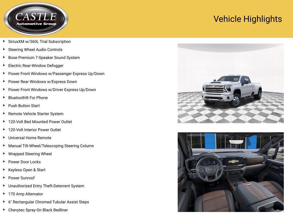 new 2025 Chevrolet Silverado 3500 car, priced at $86,235