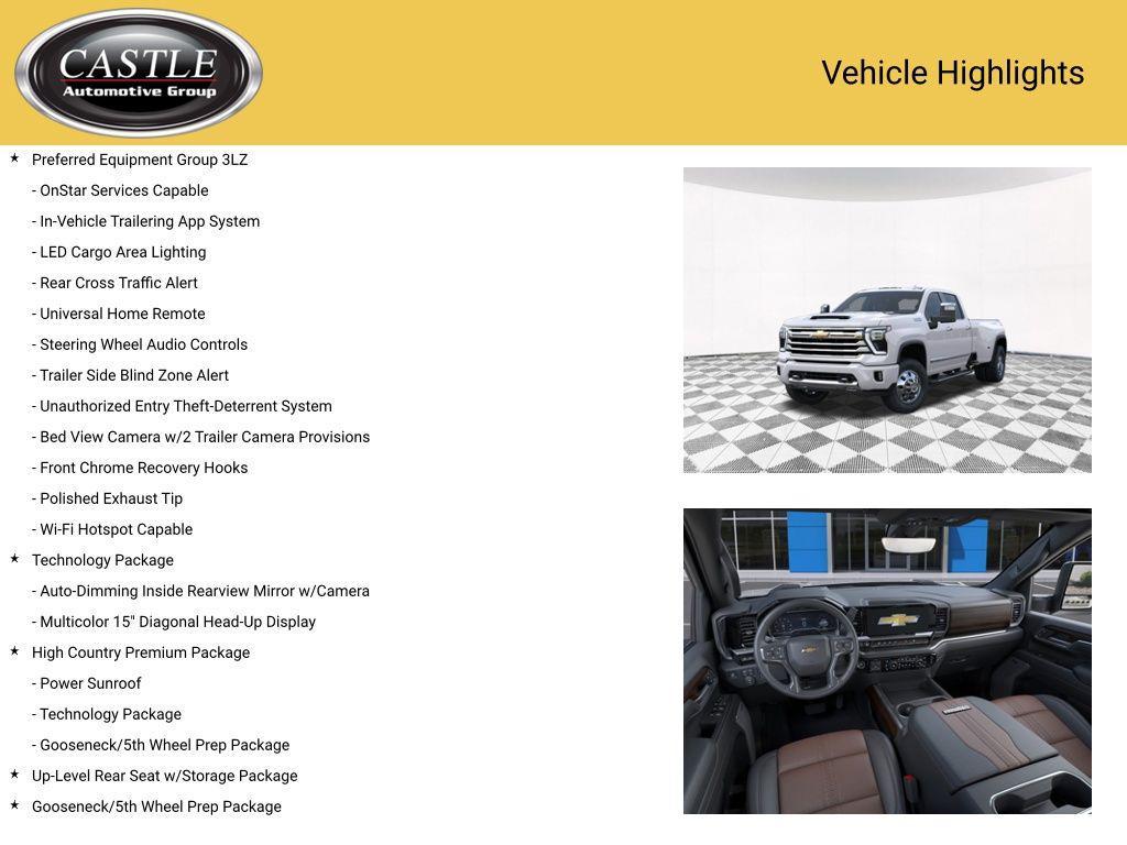 new 2025 Chevrolet Silverado 3500 car, priced at $86,235