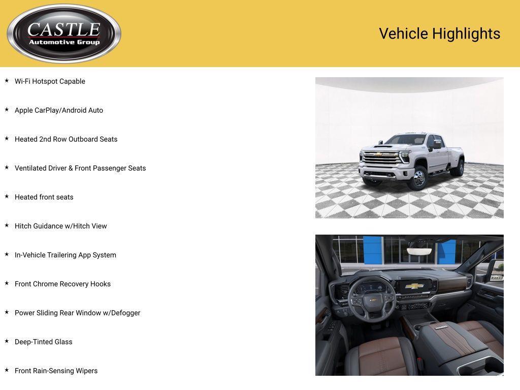 new 2025 Chevrolet Silverado 3500 car, priced at $86,235