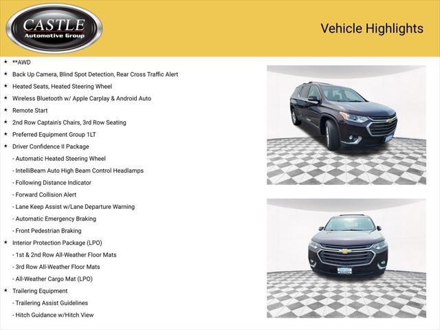 used 2020 Chevrolet Traverse car, priced at $21,999