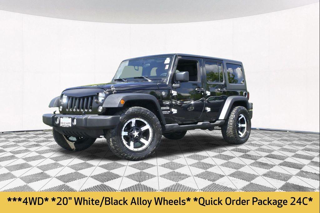 used 2017 Jeep Wrangler Unlimited car, priced at $16,327