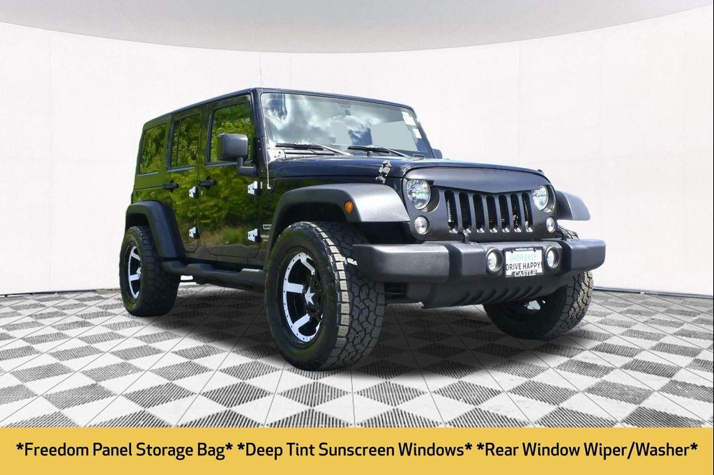 used 2017 Jeep Wrangler Unlimited car, priced at $16,327