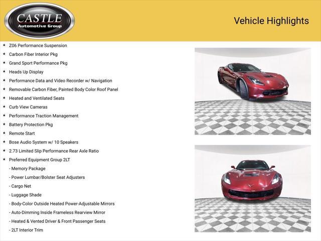 used 2017 Chevrolet Corvette car, priced at $60,737