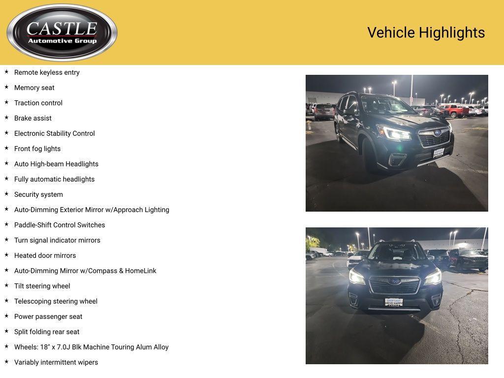 used 2021 Subaru Forester car, priced at $27,551