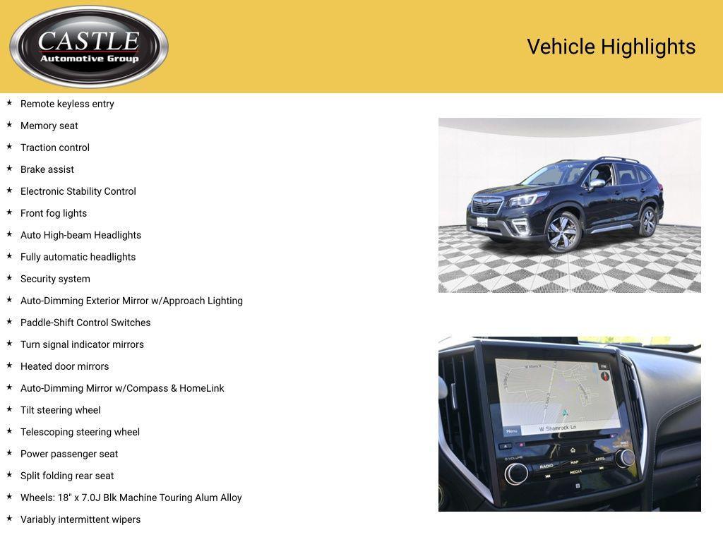 used 2021 Subaru Forester car, priced at $25,963