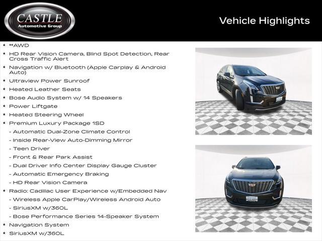 used 2023 Cadillac XT5 car, priced at $34,999