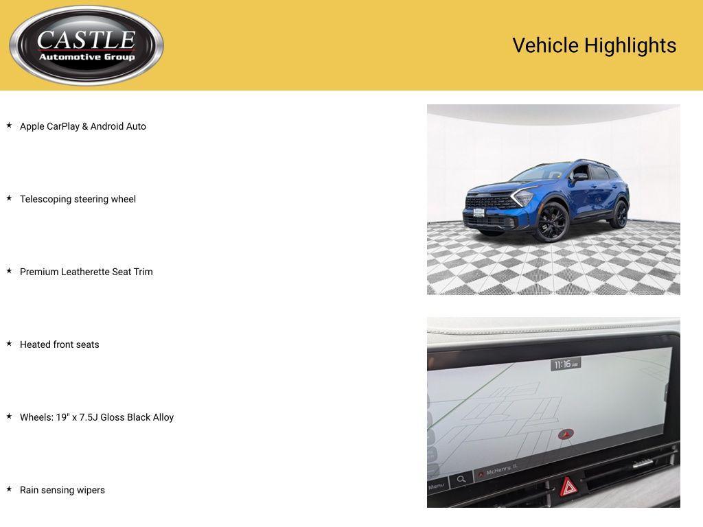 used 2025 Kia Sportage car, priced at $29,613