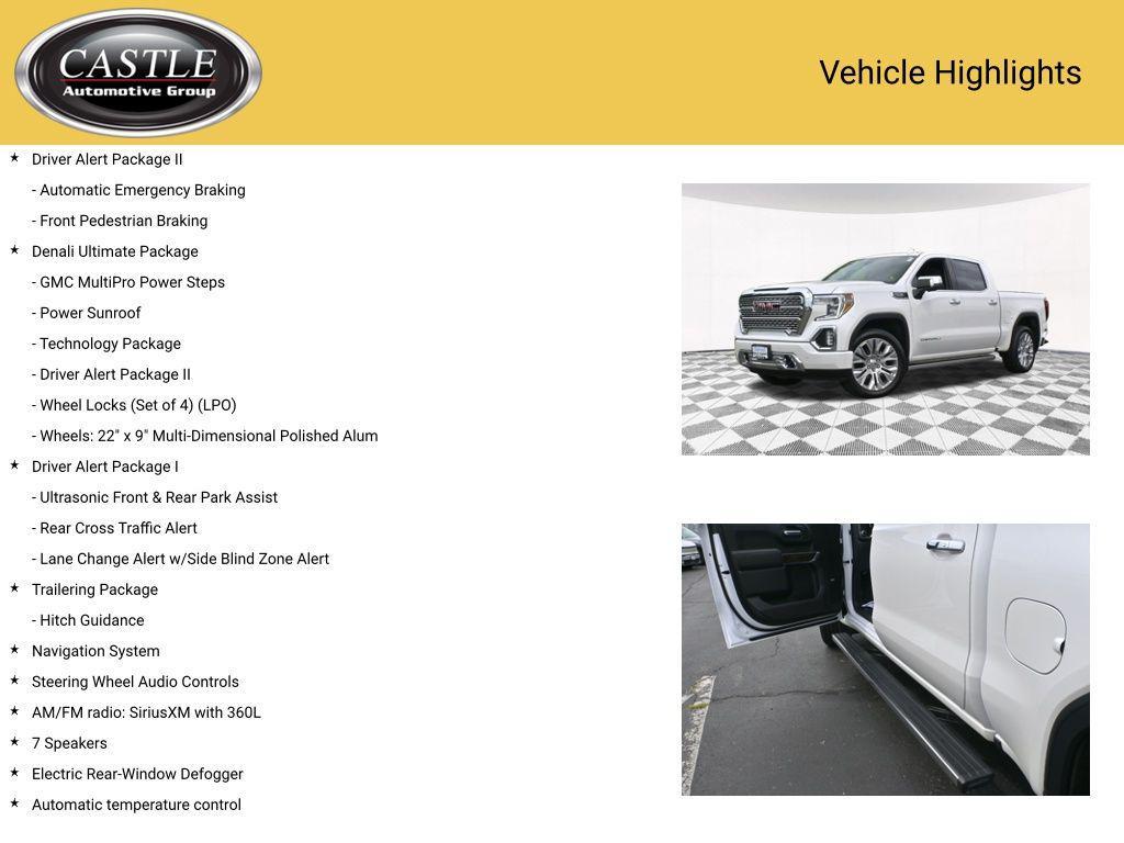 used 2021 GMC Sierra 1500 car, priced at $45,895