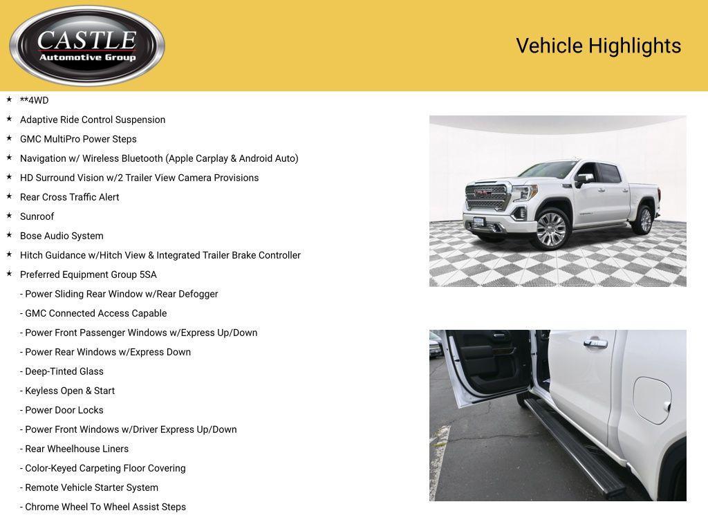 used 2021 GMC Sierra 1500 car, priced at $45,895
