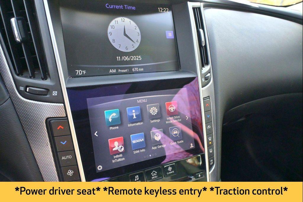 used 2016 INFINITI Q50 car, priced at $12,862