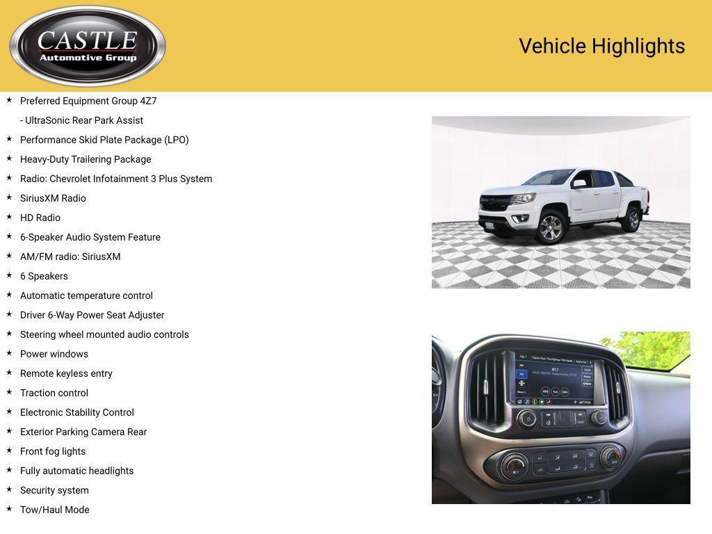 used 2019 Chevrolet Colorado car, priced at $25,811