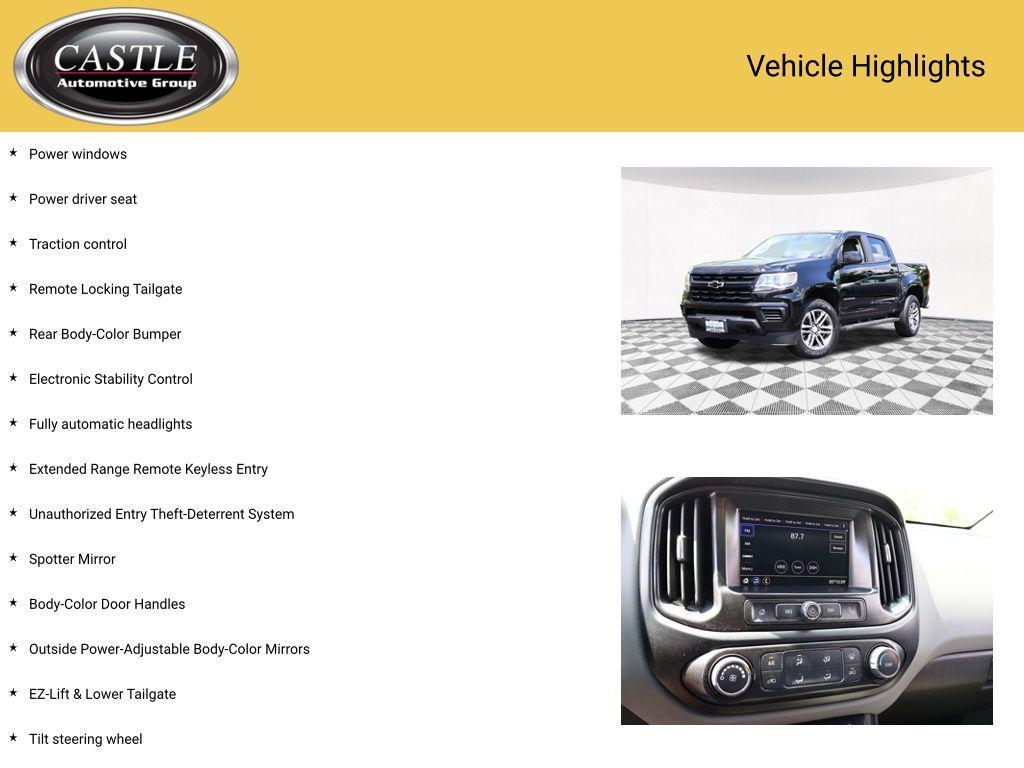 used 2022 Chevrolet Colorado car, priced at $25,799