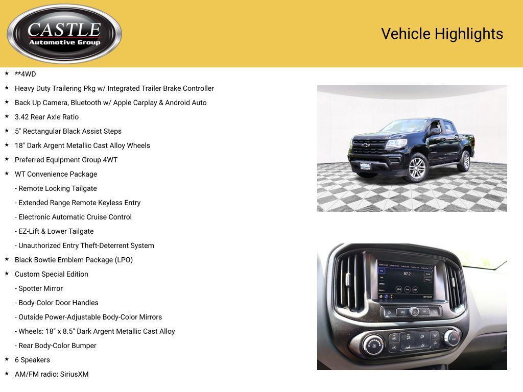 used 2022 Chevrolet Colorado car, priced at $25,799