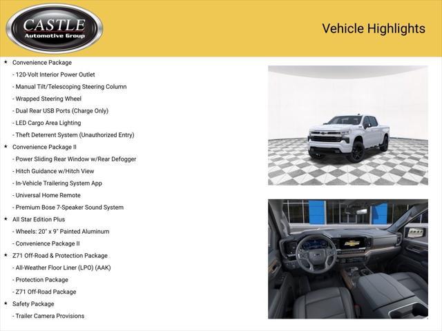 new 2025 Chevrolet Silverado 1500 car, priced at $56,530