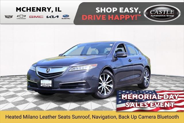 used 2015 Acura TLX car, priced at $12,551