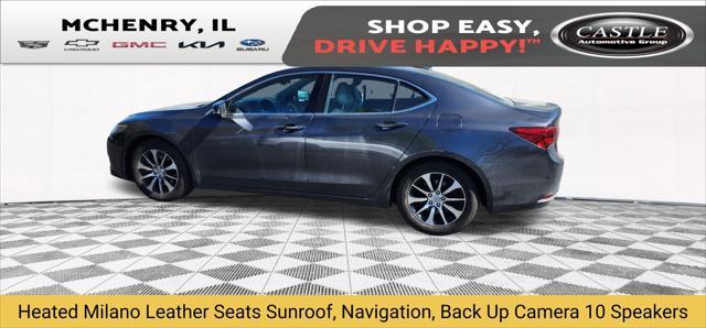 used 2015 Acura TLX car, priced at $12,551
