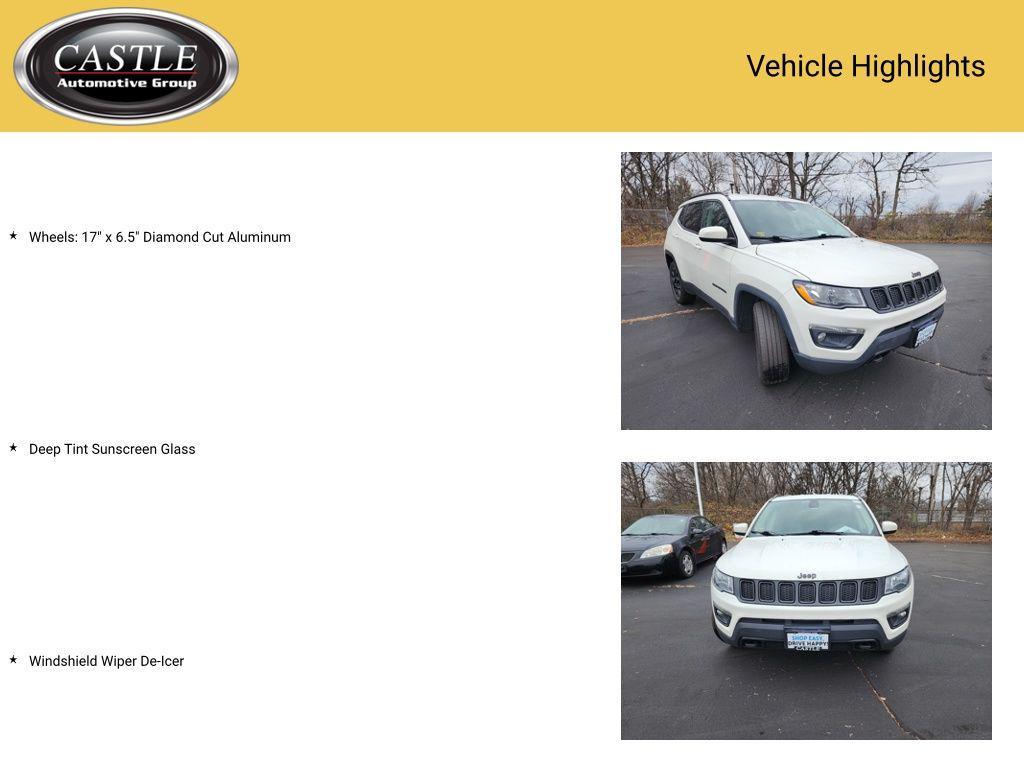 used 2019 Jeep Compass car, priced at $11,621