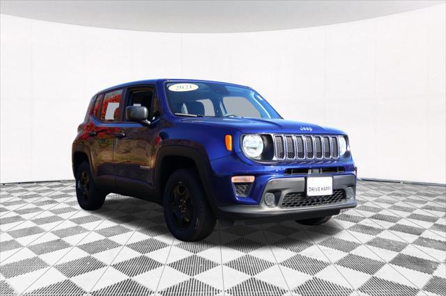 used 2021 Jeep Renegade car, priced at $17,377