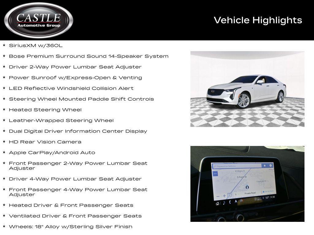 used 2023 Cadillac CT4 car, priced at $29,886