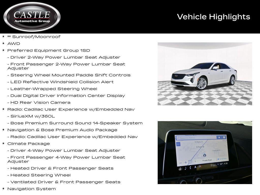 used 2023 Cadillac CT4 car, priced at $29,886