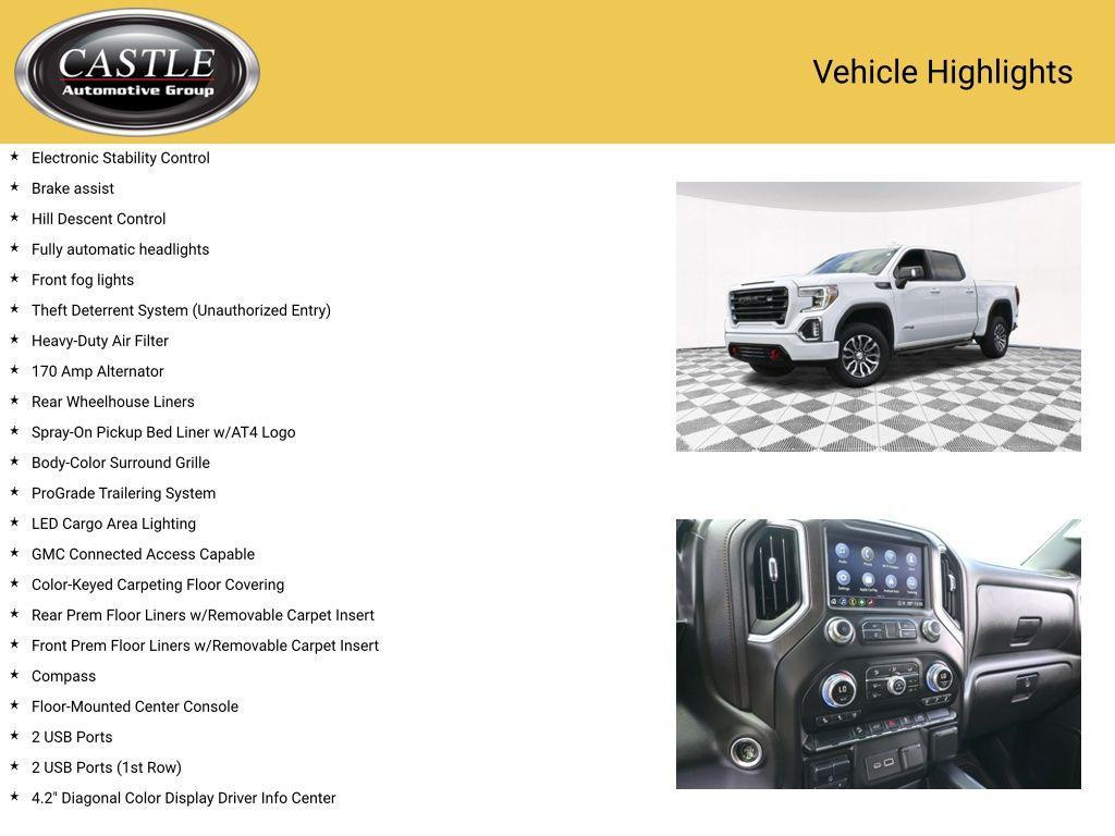 used 2021 GMC Sierra 1500 car, priced at $34,077