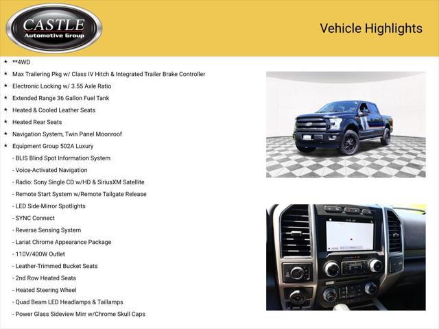 used 2017 Ford F-150 car, priced at $27,484