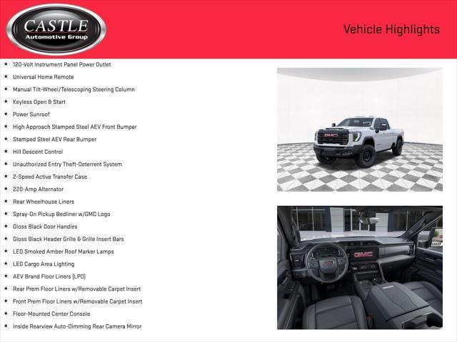 new 2025 GMC Sierra 2500 car, priced at $101,964