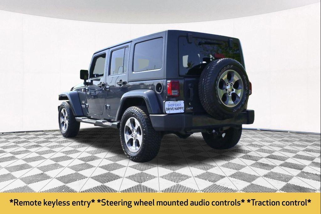 used 2017 Jeep Wrangler Unlimited car, priced at $21,377