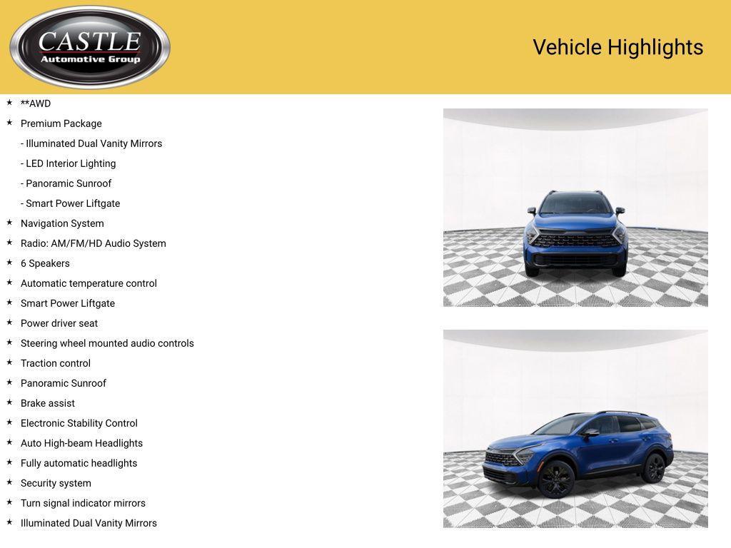 used 2025 Kia Sportage car, priced at $29,385