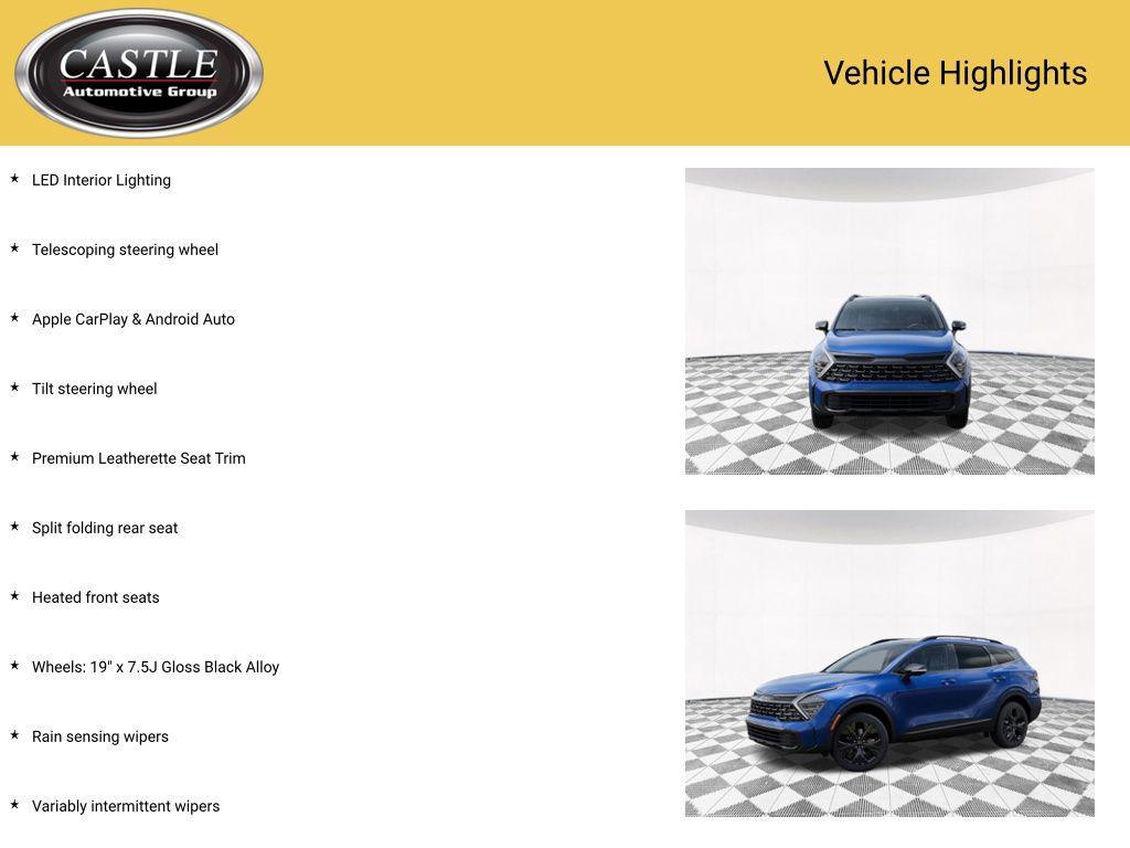 used 2025 Kia Sportage car, priced at $29,385