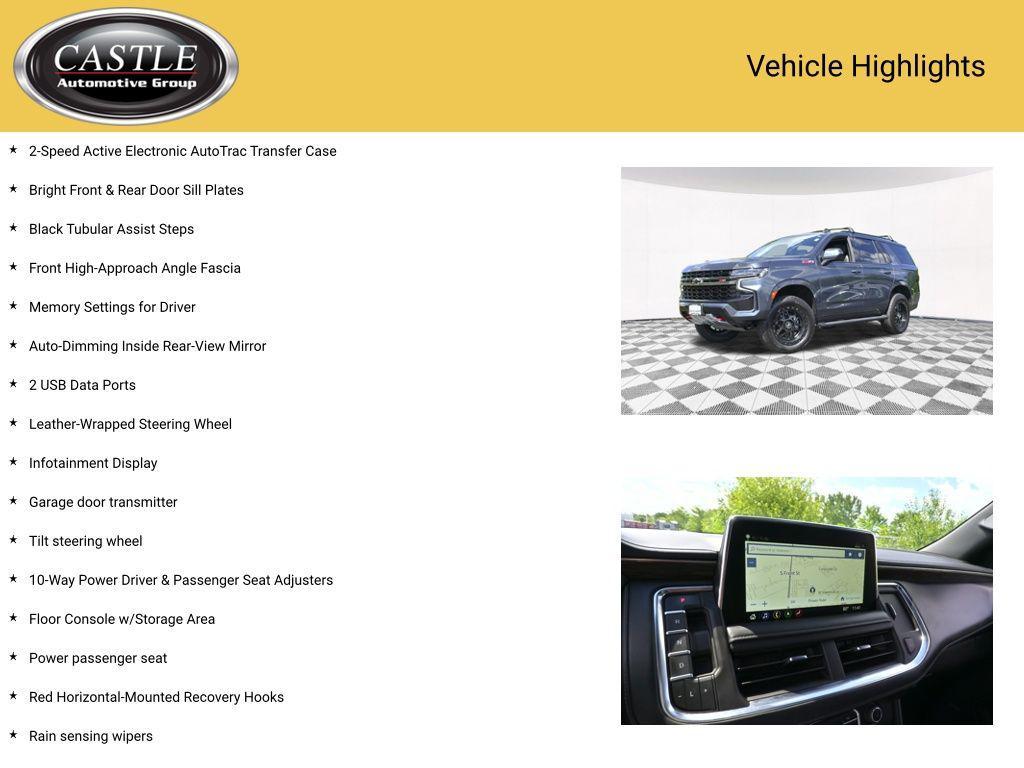 used 2021 Chevrolet Tahoe car, priced at $42,613