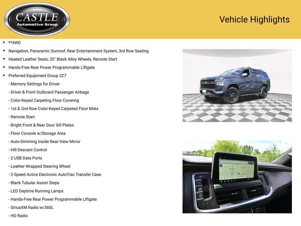 used 2021 Chevrolet Tahoe car, priced at $42,613