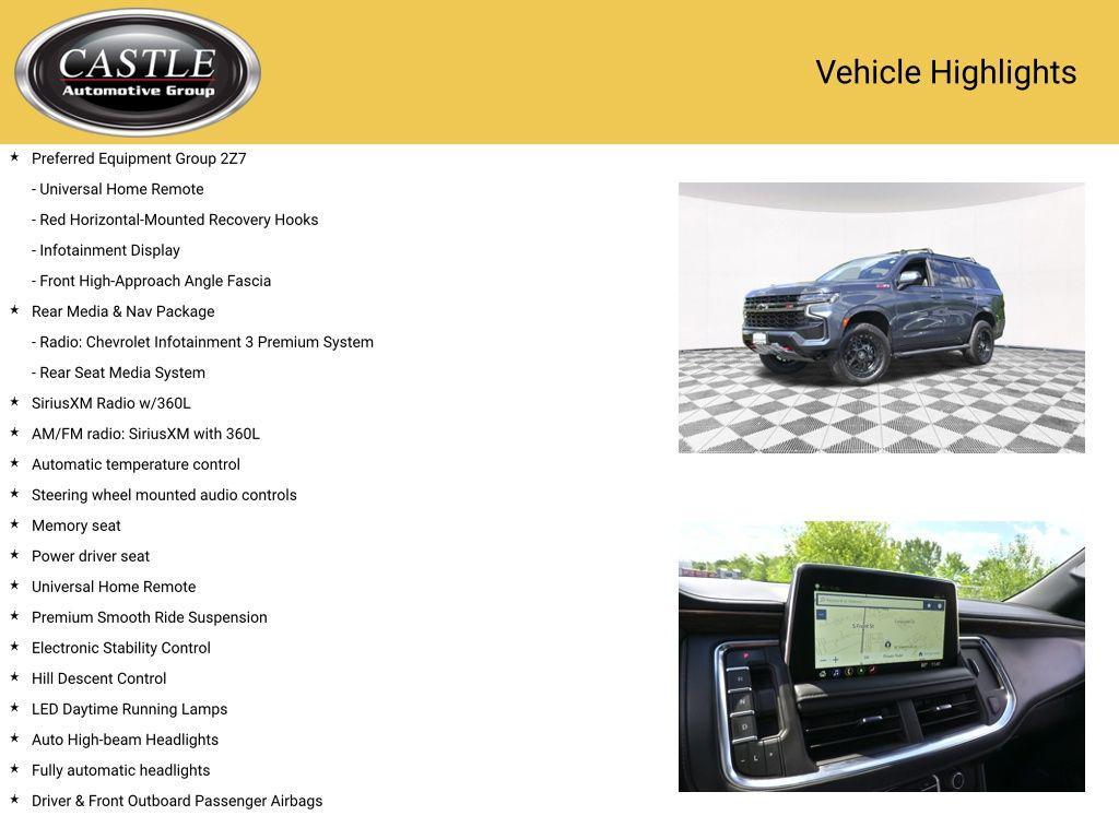 used 2021 Chevrolet Tahoe car, priced at $42,613