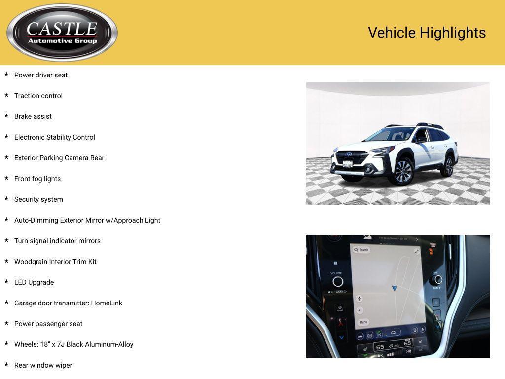 used 2025 Subaru Outback car, priced at $35,970